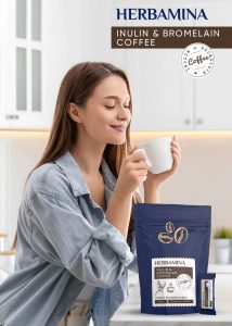 Herbamina Inulin & Bromelain Coffee