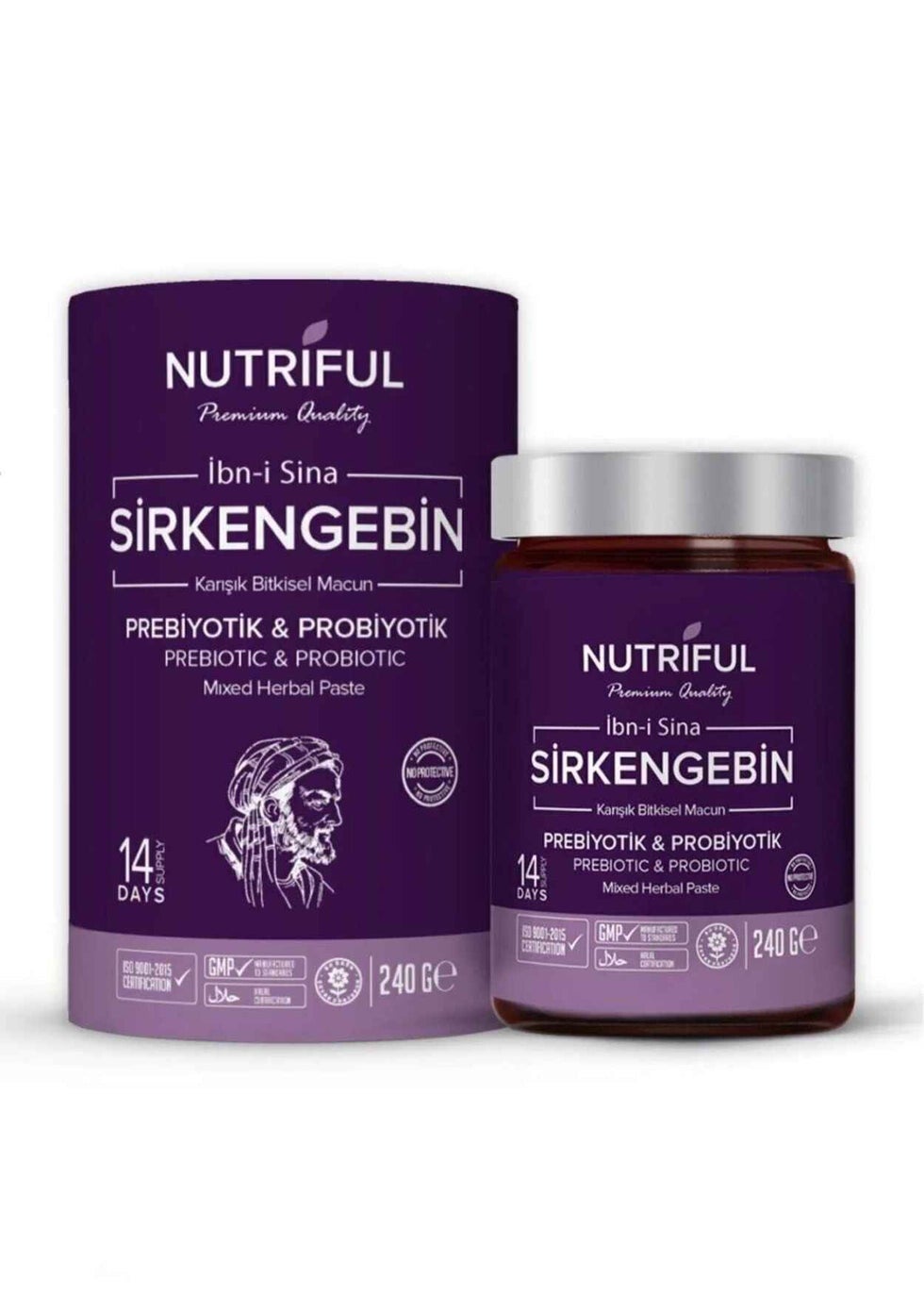 ns4-high.jpg Nutriful İbn-i Sina Sirkengebin Prebiyotik ve Probiyotik Bitkisel Macun - Görsel 1