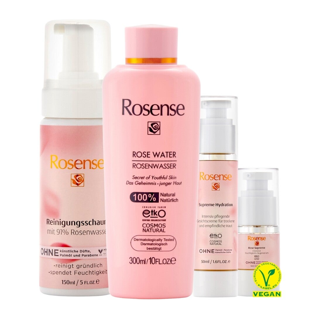 skincare-set-dry-high.jpg Rosense Kuru Cilt İçin Bakım Seti - Görsel 1