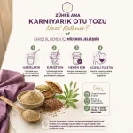 Zühre Ana Karnıyarık Otu Tozu - Görsel 3