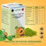 Matcha Kayısı ve Yeşil Çay - 20 Şase - Görsel 3
